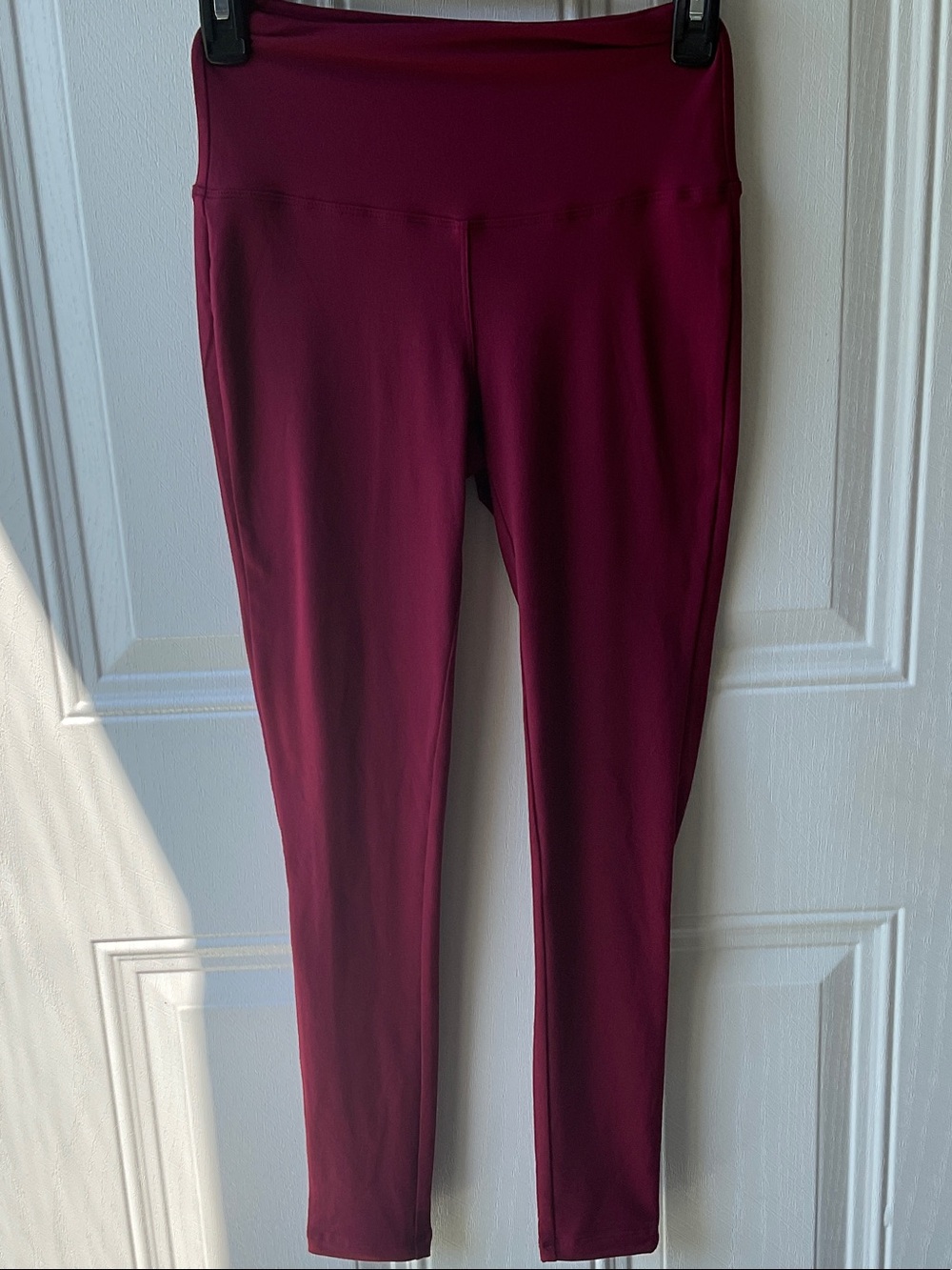 Zenana Outfitters High-Rise Wine Leggings